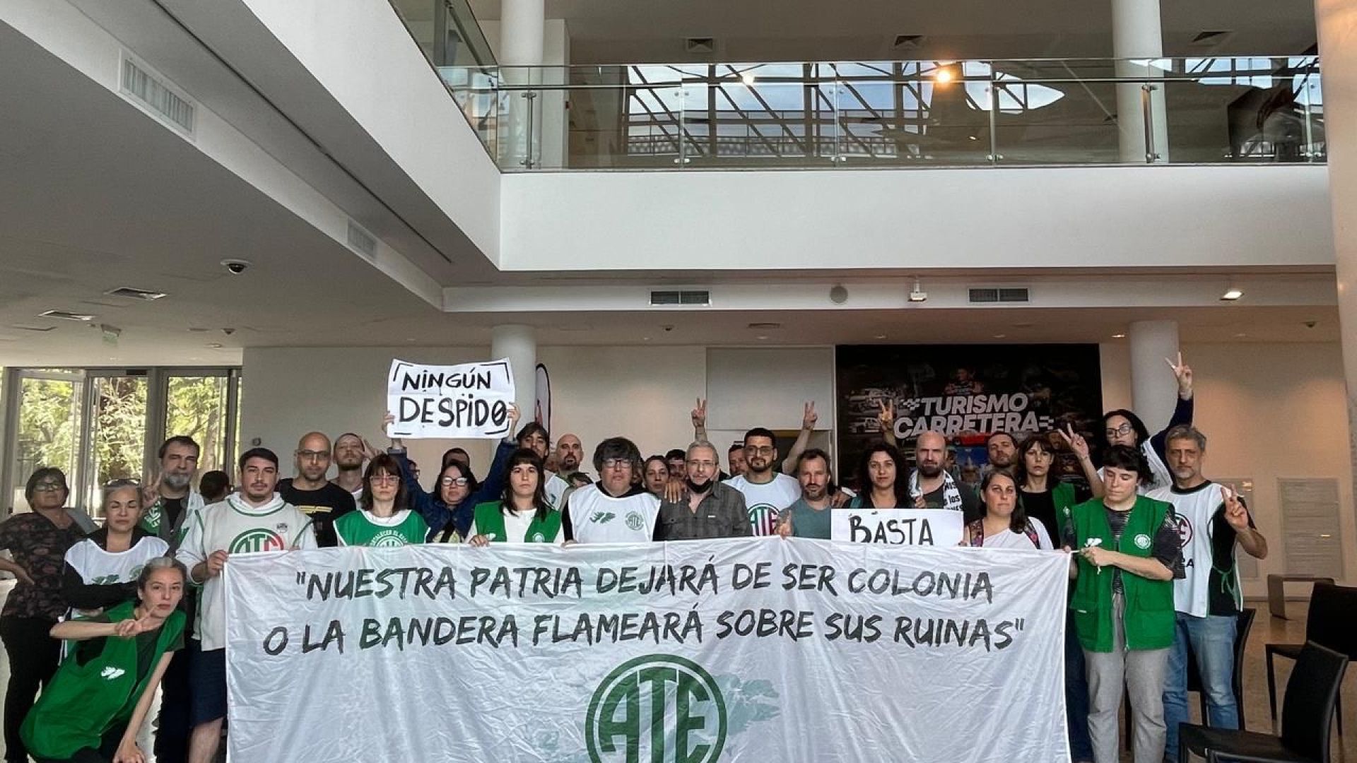 Persecución sindical en el Museo Malvinas